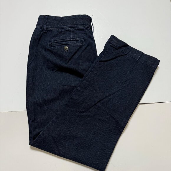 Christopher Banks Slimming Jeans Size 10 Short Comfort Waist Denim Dark Wash - Picture 14 of 15